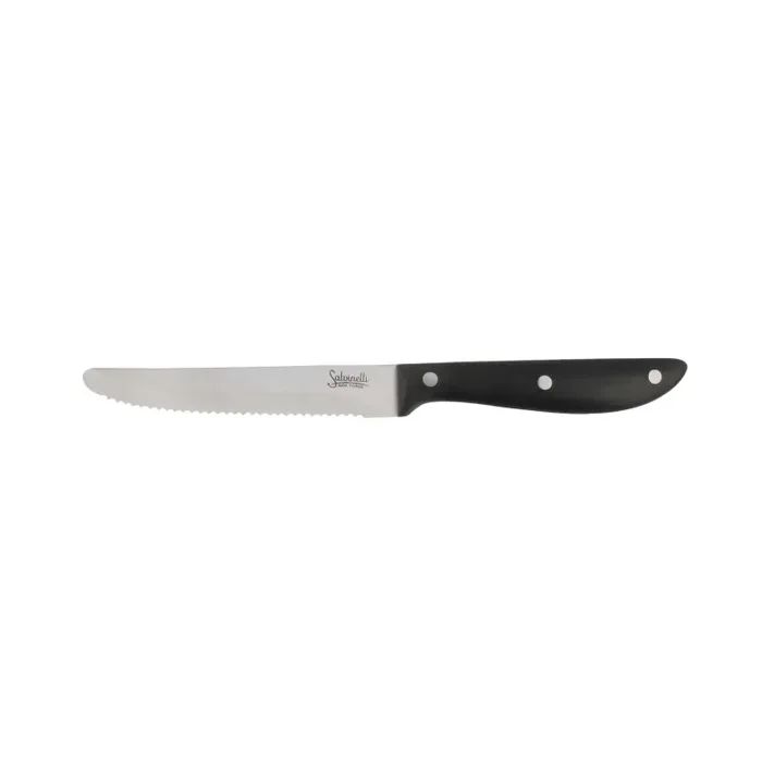 Salvinelli Coltello Tavola Forgiato Punta Tonda Mod. Bistrot Moda