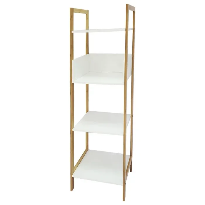 Scaffale 4 ripiani Ellie in bamboo Online