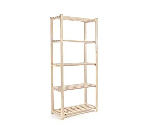 SCAFFALE ABETE 5 RIPIANI