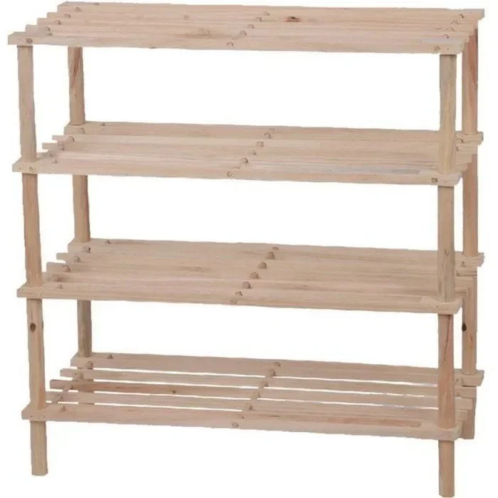 Scaffale multiuso Woody con 4 piani