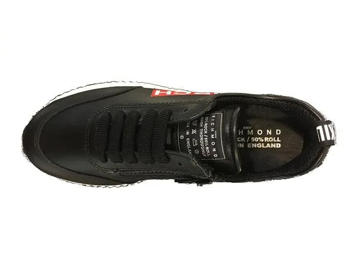 Scarpe bimbo John Richmond art 11303 B colore nero misura a scelta - immagine 2