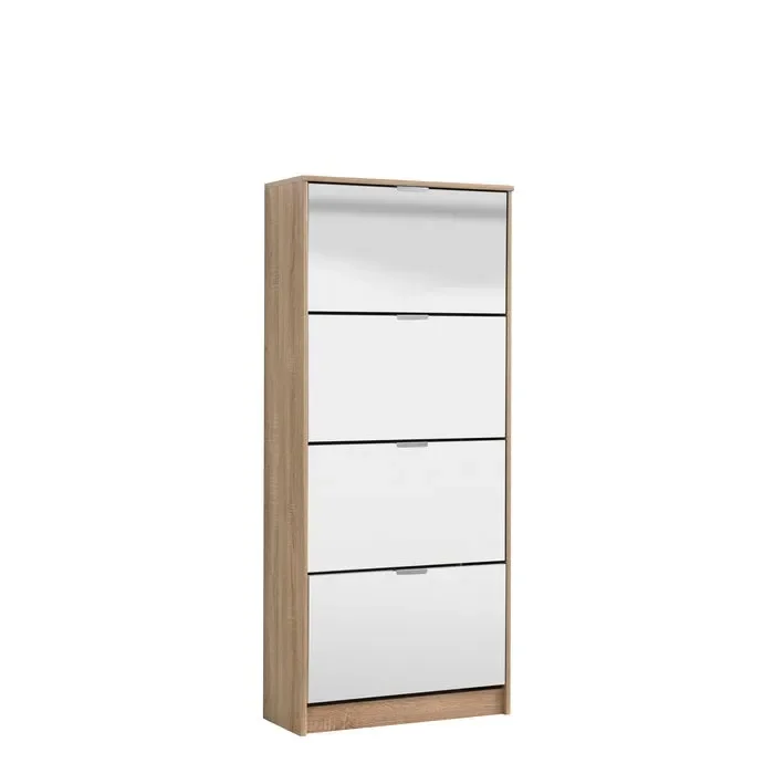 Scarpiera a specchio Iceland rovere Online ora - immagine 3