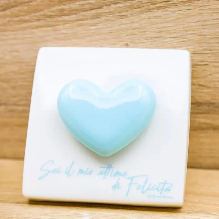 Scatola Cuore Celeste “In ogni Battito” Claraluna - immagine 3