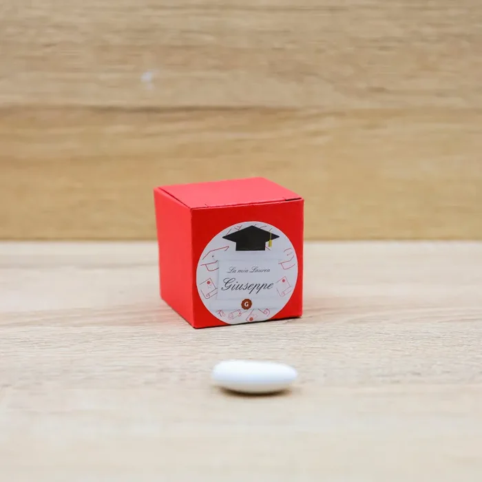 Scatolina Portaconfetti Laurea Personalizzata Fornitura