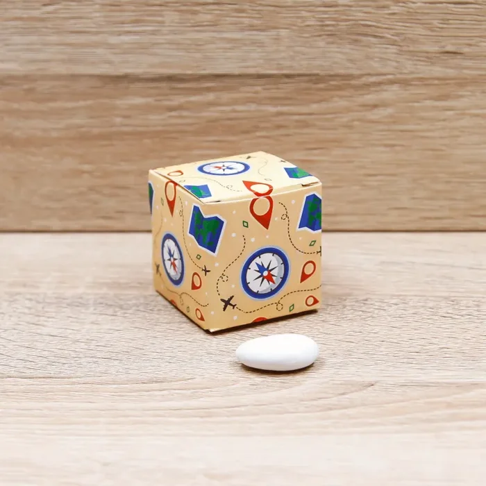 Scatolina Portaconfetti Linea Viaggio