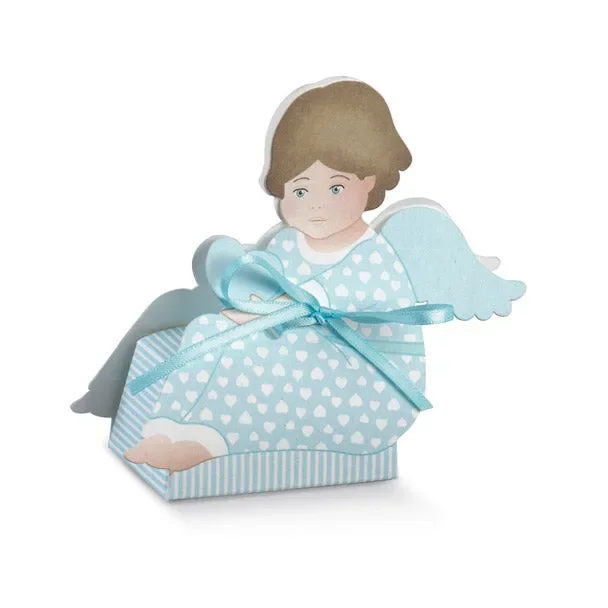 Scotton Angioletto Seduto 60 x 40 x 100 Mm Azzurro 10 Pz In saldo