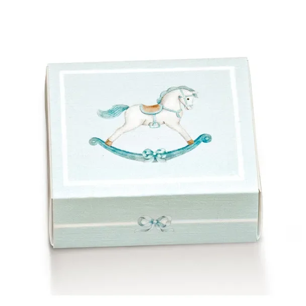 Scotton Cassetto Quadro 60 x 50 x 30 mm Cavallino Azzurro 10 Pz