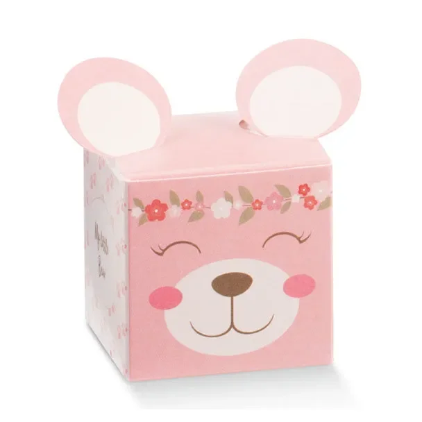 Scotton Cubo Orsetta 50 x 50 x 50 Mm Rosa 10 Pz