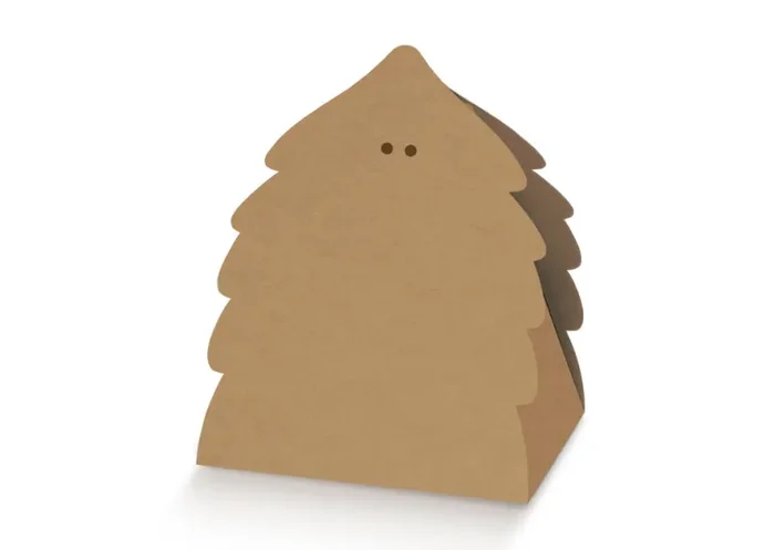 Scotton Portapanettone ad Albero Natale 345 x 300 x 330 Mm Avana