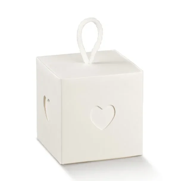 Scotton Scatola In con Cordino 80 x 80 x 80 Mm Bianca 10 Pz