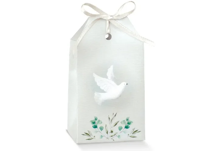 Scotton Scatola Tag 55 x 35 x 100 Mm Santa Cresima 10 Pz