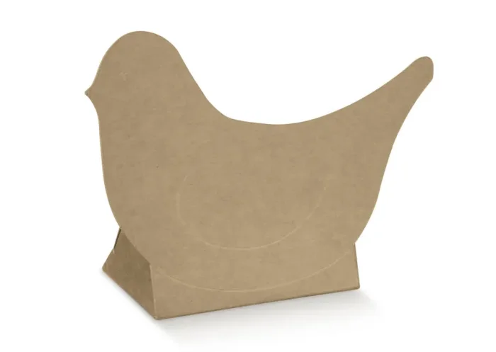 Scotton Scatola Uccellino 60 x 35 x 90 Mm Avana 10 Pz