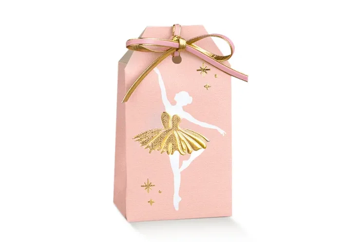 Scotton Tag Portaconfetti 55 x 35 x 100 Mm Ballet Rosa 10 Pz