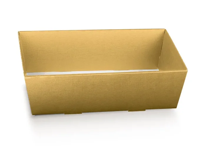 Scotton Vassoio Conico 290 x 210 x 90 Mm Fibra Oro 1 Pz