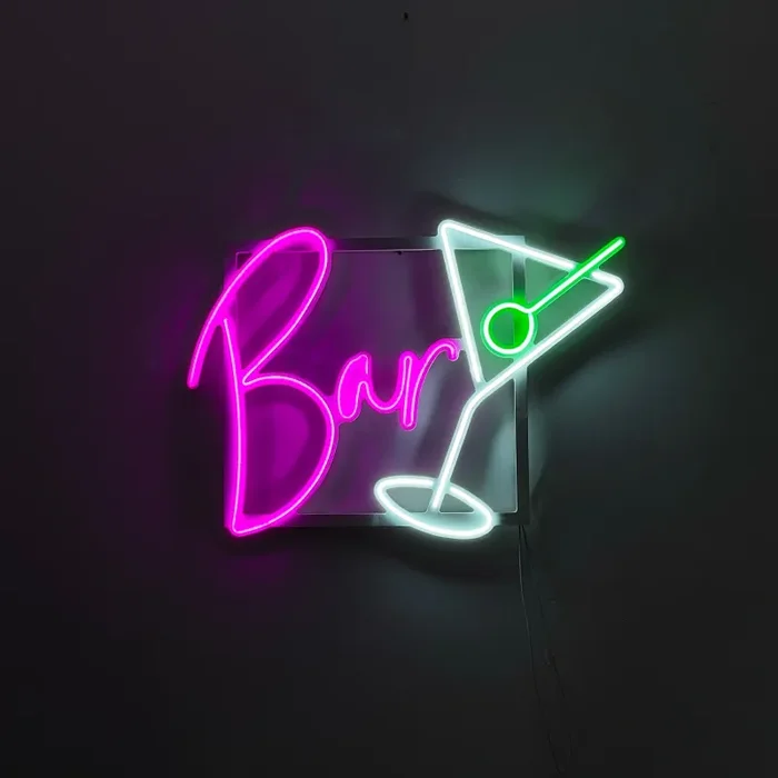 Scritta in Neonflex – Bar