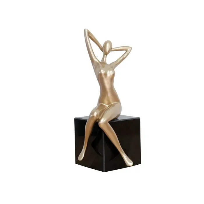 Scultura golden Girl