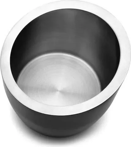 Secchiello Ghiaccio 2.5 Litri Doppia Parete Nero Opaco LV243003 – Leopold Vienna - immagine 2