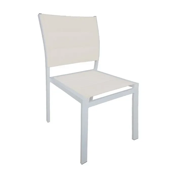 Sedia da giardino in alluminio impilabile – Ever