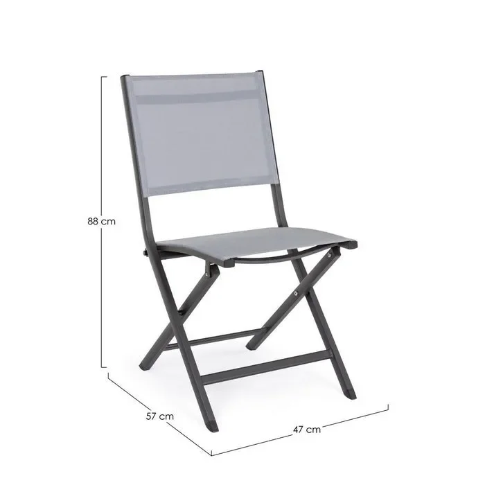 Sedia da giardino pieghevole – Elin - immagine 2