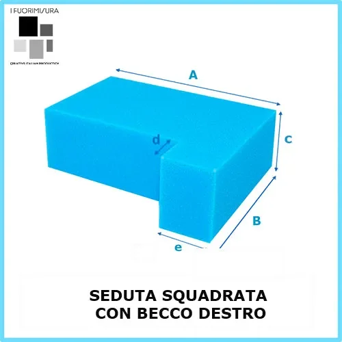 Seduta con BECCO DESTRO [medio-alto spessore]