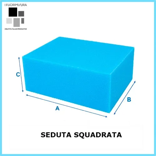 Seduta SQUADRATA [medio-alto spessore]