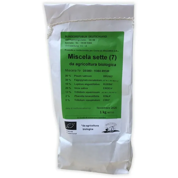 Semi da fiore bio – Miscela Sovescio Sette – 1 kg - immagine 2