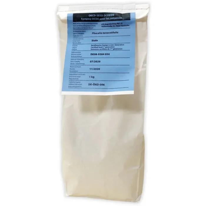 Semi da fiore bio – Phacelia Tanacetifolia – 1 kg - immagine 2