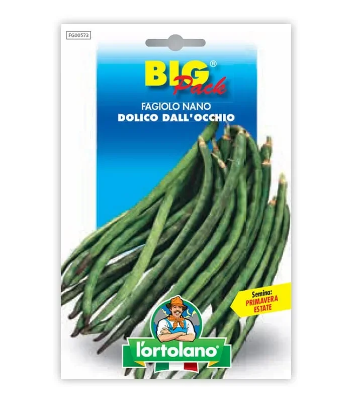 Semi da orto – Fagiolo Nano Dolico dall’Occhio
