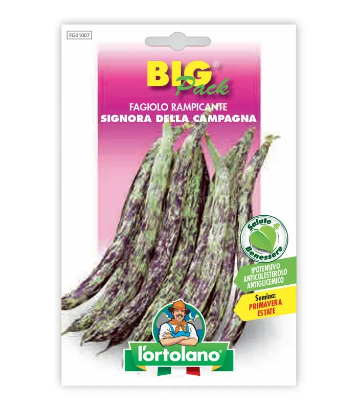 Semi da orto – Fagiolo Rampicante Signora della Campagna