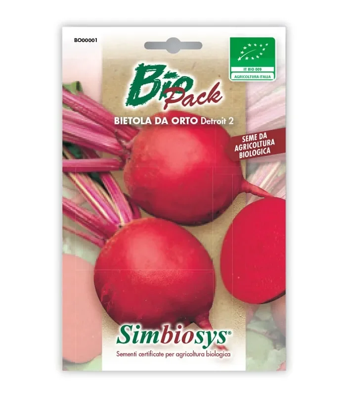 Semi da orto bio – Bietola da orto Detroit 2