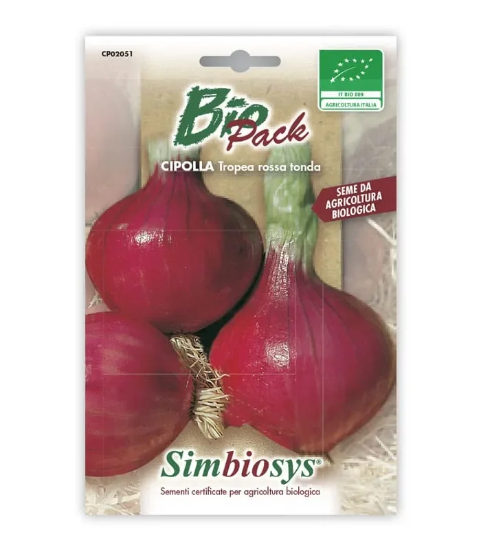 Semi da orto bio – Cipolla di Tropea Rossa Tonda
