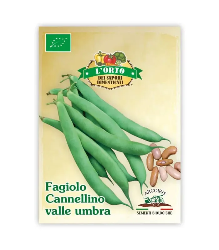 Semi da orto bio – Fagiolo Cannellino Valle Umbra