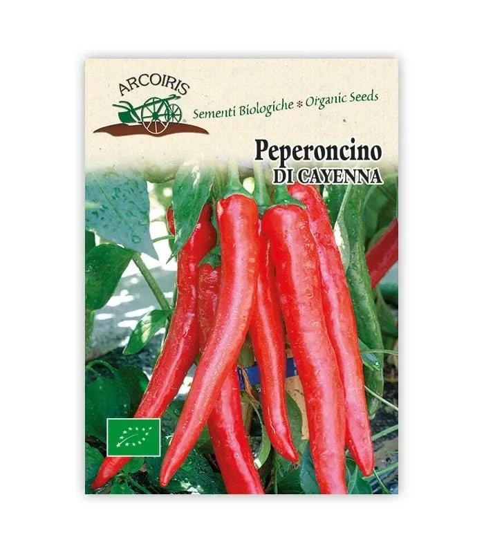 Semi da orto bio – Peperoncino di Cayenna