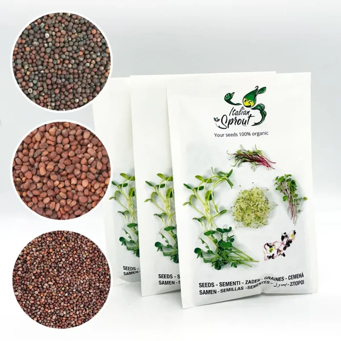 Semi per microgreens – Tris START