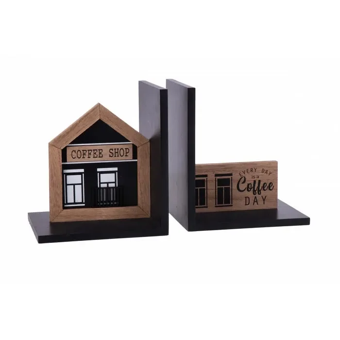 Set 2 reggilibri decorativi – Home