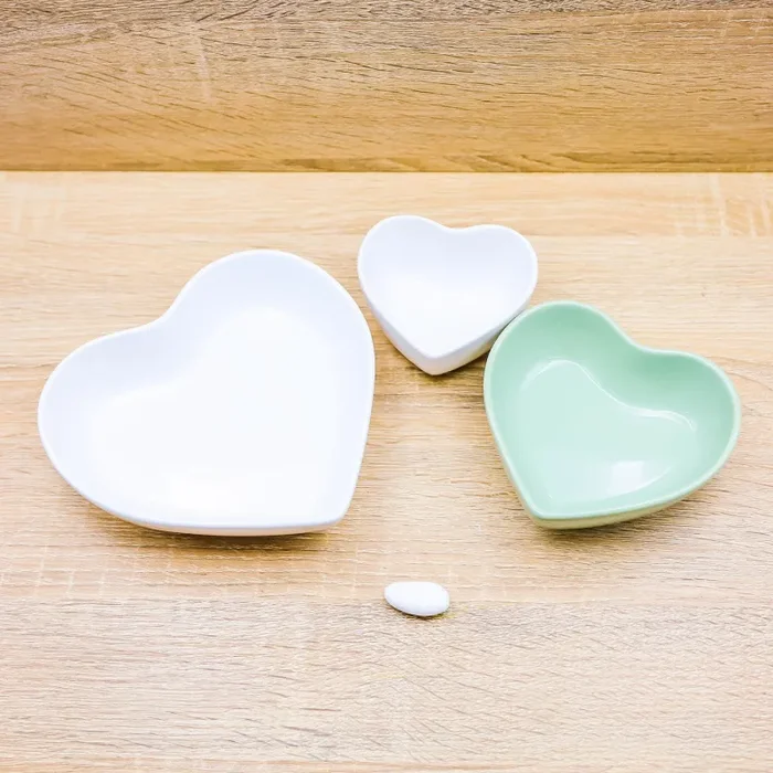 Set 3 Ciotole Cuore Claraluna - immagine 2
