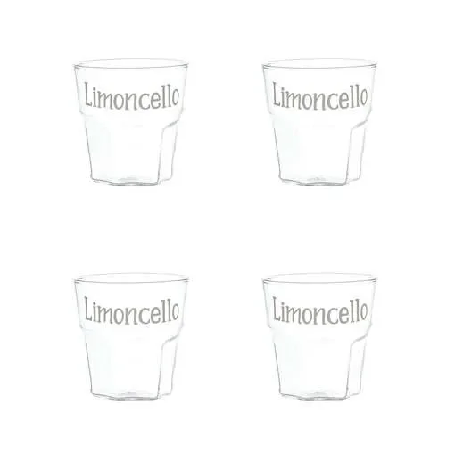 SET 4 BICCHIERINI LIMONCELLO