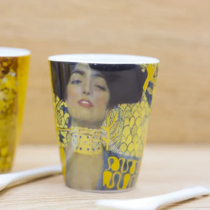 Set 4 Tazze Caffè Klimt Enesco - immagine 3