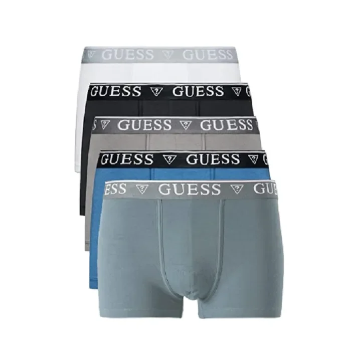 Set 5 Boxer Uomo Guess Art. U94G16 K6YW1 P-E 23 Colore foto misura a scelta Fornitura