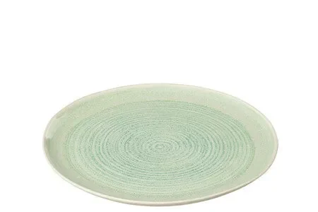 Set 6 Piatti Lara In Porcellana Effetto Vetro Large (28x28x2,5cm) Online