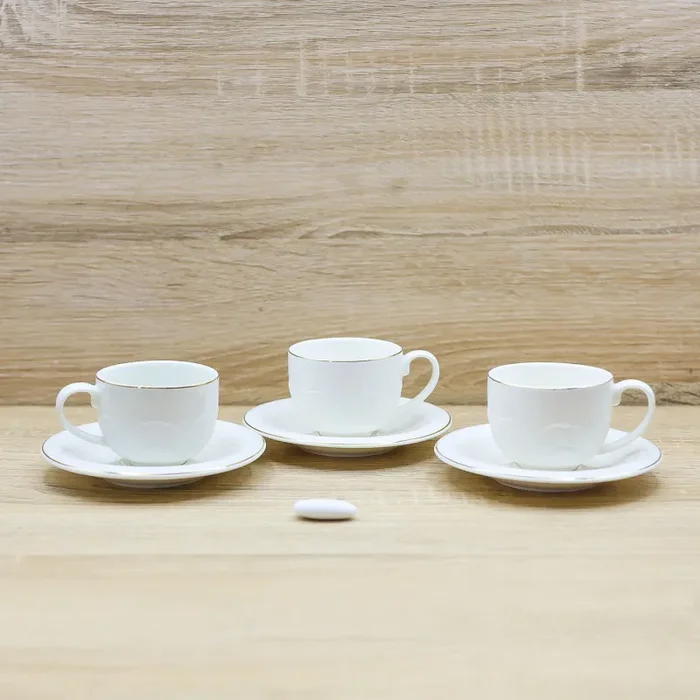 Set 6 Tazzine con Piattino Madrhélen