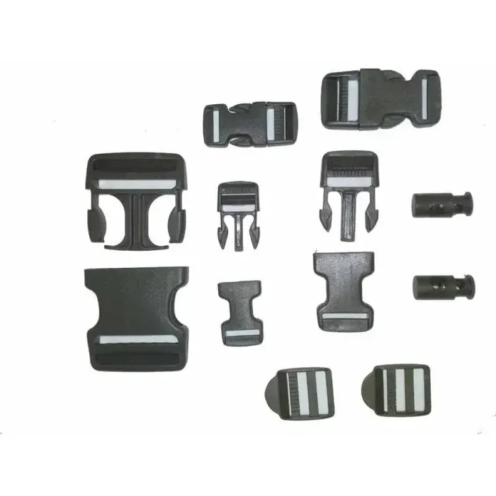 Set Agganci clip 9 pezzi diverse misure