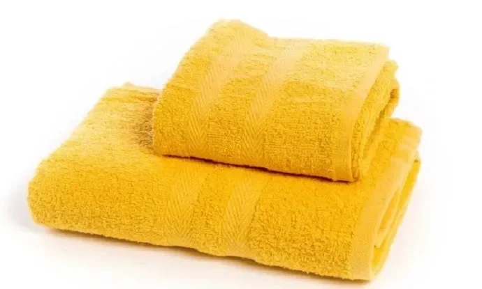 set arcobaleno 1 asciugamano + 1 ospite in spugna colore a scelta misura unica