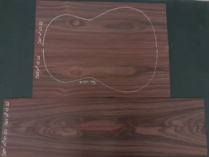 Set Palissandro Indiano 10.22