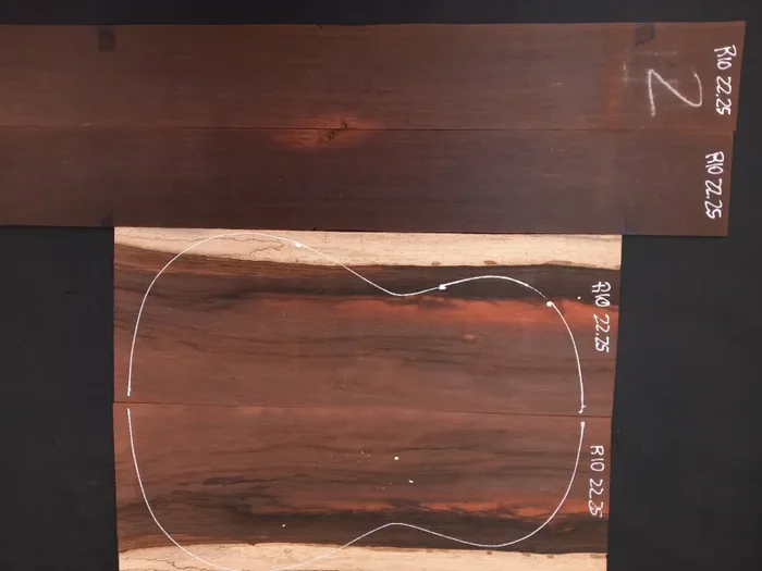 Set Palissandro Rio o Brasiliano 22.25