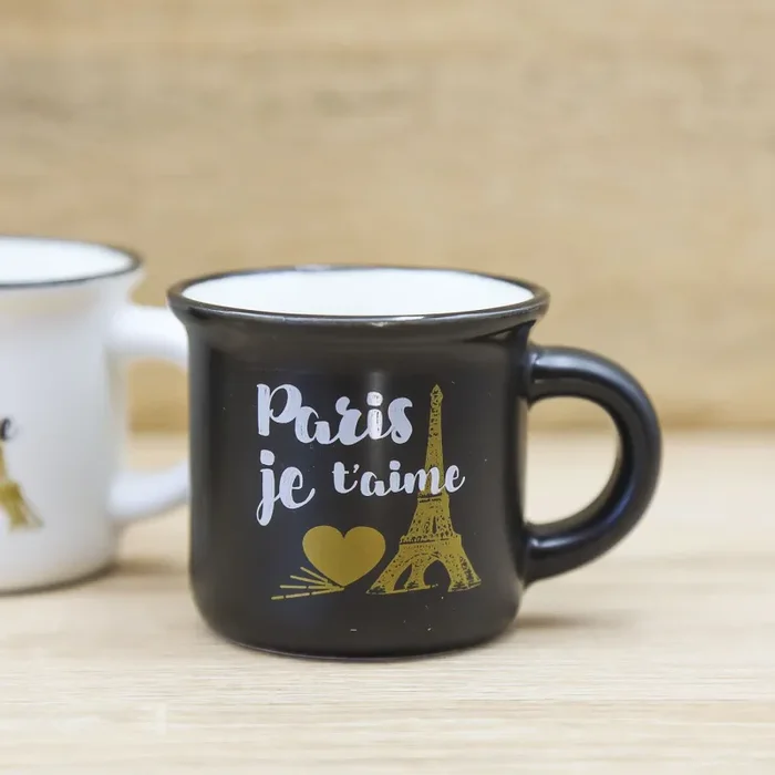 Set Tazzine Tema Parigi Enesco - immagine 3