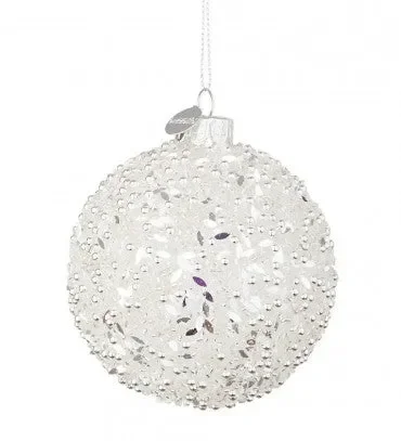 SFERA VETRO REFLECTION BIANCO D80