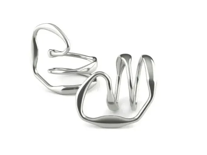 Shapeless 925 – Anello in argento 925 - immagine 2