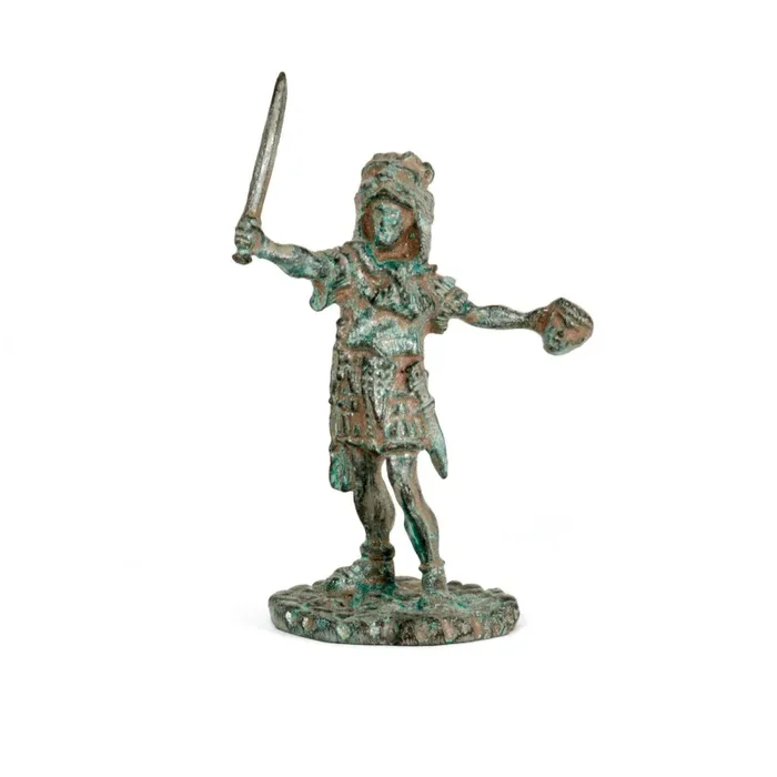 Signifero Combattente Romano in bronzo