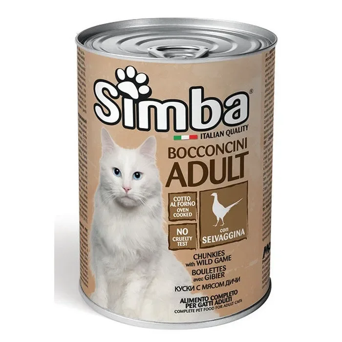 Simba Gatto Bocconcini con Selvaggina 415g